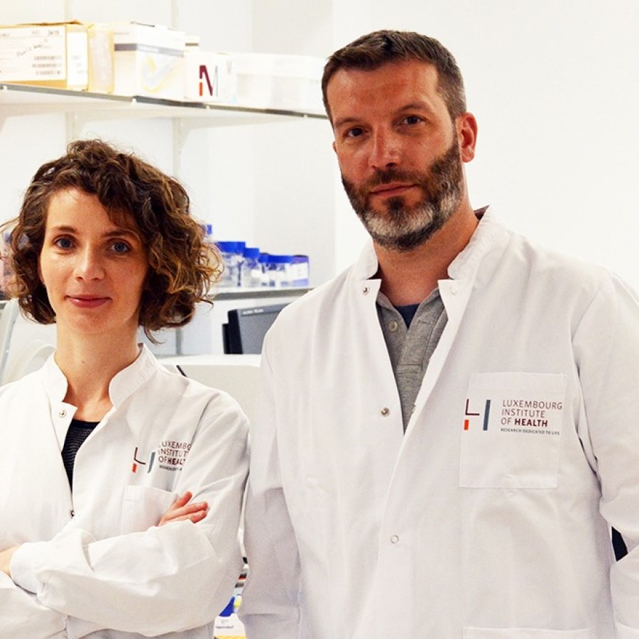 Dr Martyna Szpakowska and Dr Andy Chevigné