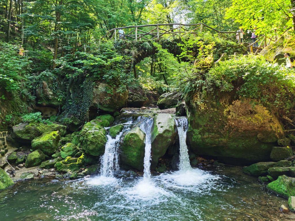 Waterfall in the Mullerthal region